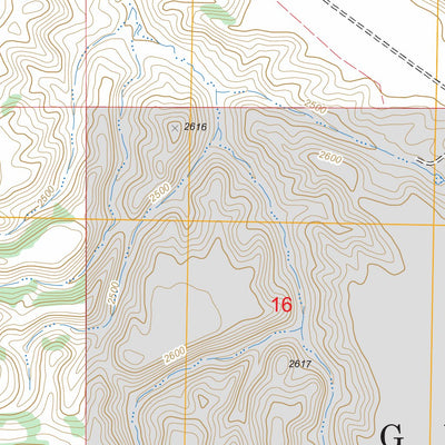 US Forest Service - Topo Bullion Butte, ND FSTopo Legacy digital map