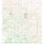 US Forest Service - Topo Bullis Spring Ranch, NM FSTopo Legacy digital map
