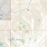 US Forest Service - Topo Bullis Spring Ranch, NM FSTopo Legacy digital map