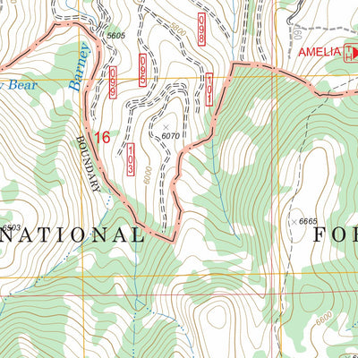 US Forest Service - Topo Bullrun Rock, OR FSTopo Legacy digital map