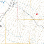 US Forest Service - Topo Bullwhacker Springs, NV FSTopo Legacy digital map