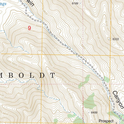 US Forest Service - Topo Bullwhacker Springs, NV FSTopo Legacy digital map