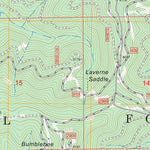 US Forest Service - Topo Bumblebee Peak, ID FSTopo Legacy digital map