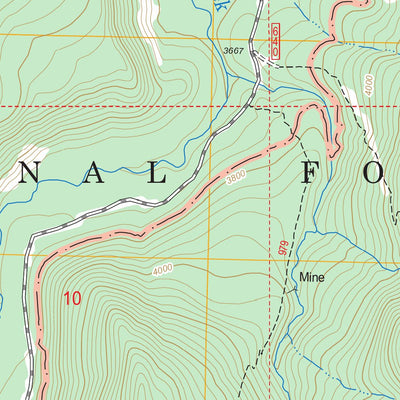 US Forest Service - Topo Bumping Lake, WA FSTopo Legacy digital map