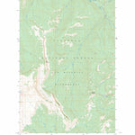 US Forest Service - Topo Bungalow Mountain, MT FSTopo Legacy digital map