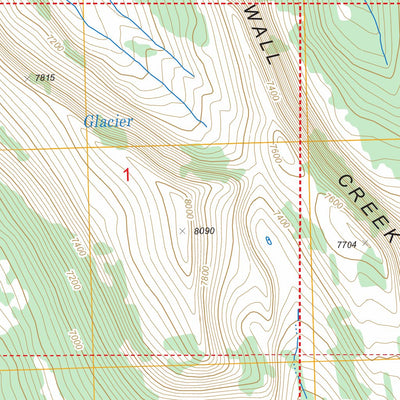 US Forest Service - Topo Bungalow Mountain, MT FSTopo Legacy digital map