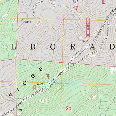 US Forest Service - Topo Bunker Hill, CA FSTopo Legacy digital map