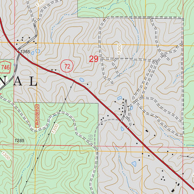 US Forest Service - Topo Bunker, MO FSTopo Legacy digital map