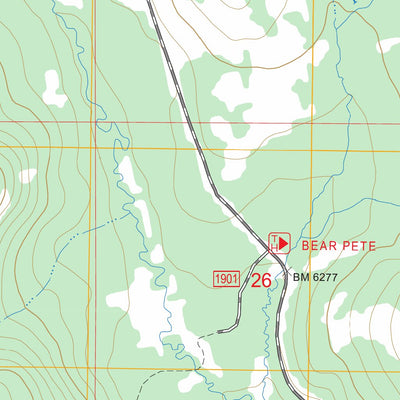 US Forest Service - Topo Burgdorf, ID FSTopo Legacy digital map