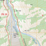 US Forest Service - Topo Burgdorf Summit, ID FSTopo Legacy digital map