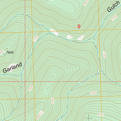 US Forest Service - Topo Burgess Junction, WY FSTopo Legacy digital map