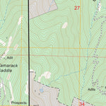 US Forest Service - Topo Burke, ID - MT FSTopo Legacy digital map