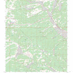 US Forest Service - Topo Burned Mountain, NM FSTopo Legacy digital map