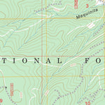 US Forest Service - Topo Burned Mountain, NM FSTopo Legacy digital map