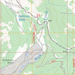 US Forest Service - Topo Burned Mountain, NM FSTopo Legacy digital map