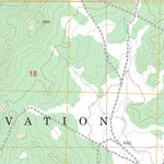 US Forest Service - Topo Burned Timber Canyon, NM FSTopo Legacy digital map