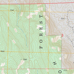US Forest Service - Topo Burned Timber Canyon, NM FSTopo Legacy digital map