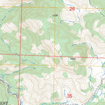 US Forest Service - Topo Burnett Peak, CA FSTopo Legacy digital map