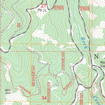 US Forest Service - Topo Burney Falls, CA FSTopo Legacy digital map