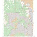 US Forest Service - Topo Burney Mountain East, CA FSTopo Legacy digital map