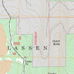 US Forest Service - Topo Burney Mountain East, CA FSTopo Legacy digital map