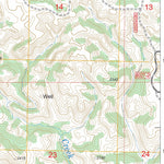 US Forest Service - Topo Burning Mine Butte, ND FSTopo Legacy digital map