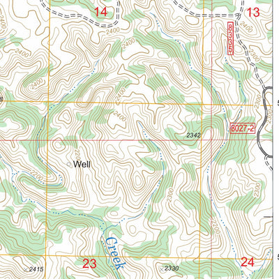 US Forest Service - Topo Burning Mine Butte, ND FSTopo Legacy digital map
