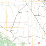 US Forest Service - Topo Burns North, CO FSTopo Legacy digital map
