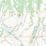 US Forest Service - Topo Burns North, CO FSTopo Legacy digital map