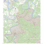 US Forest Service - Topo Burnside, KY FSTopo Legacy digital map