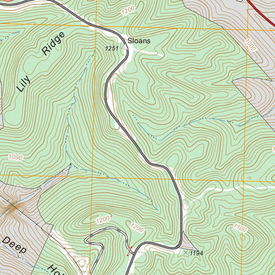 US Forest Service - Topo Burnside, KY FSTopo Legacy digital map