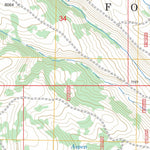 US Forest Service - Topo Burnt Cabin Gorge, UT FSTopo Legacy digital map