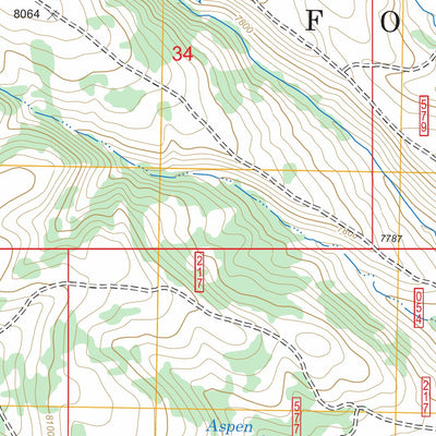 US Forest Service - Topo Burnt Cabin Gorge, UT FSTopo Legacy digital map
