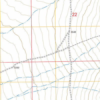 US Forest Service - Topo Burnt Cabin Summit, NV FSTopo Legacy digital map