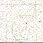 US Forest Service - Topo Burnt Creek, ID FSTopo Legacy digital map
