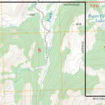 US Forest Service - Topo Burnt Creek, ID FSTopo Legacy digital map
