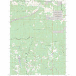 US Forest Service - Topo Burnt Mountain, MT FSTopo Legacy digital map