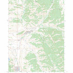 US Forest Service - Topo Burnt Mountain, WY FSTopo Legacy digital map