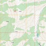 US Forest Service - Topo Burnt Mountain, WY FSTopo Legacy digital map