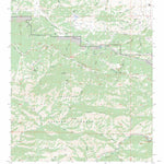 US Forest Service - Topo Burnt Peak, CA FSTopo Legacy digital map