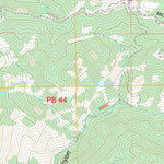 US Forest Service - Topo Burnt Peak, CA FSTopo Legacy digital map