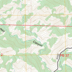 US Forest Service - Topo Burnt Peak, CA FSTopo Legacy digital map