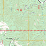US Forest Service - Topo Burnt Peak, WA FSTopo Legacy digital map