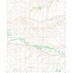 US Forest Service - Topo Burntfork, WY FSTopo Legacy digital map