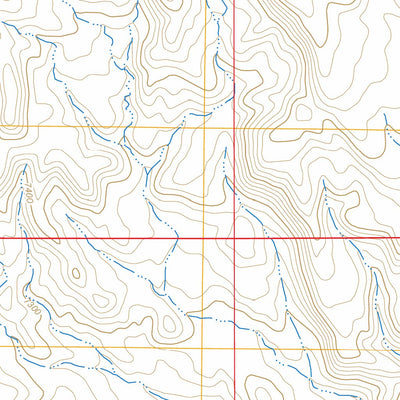 US Forest Service - Topo Burntfork, WY FSTopo Legacy digital map