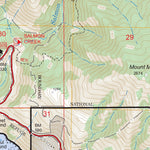 US Forest Service - Topo Burro Mountain, CA FSTopo Legacy digital map