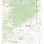 US Forest Service - Topo Burro Peak, NM FSTopo Legacy digital map