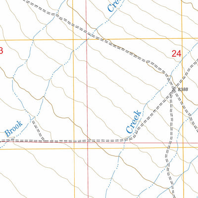 US Forest Service - Topo Bushnell Peak, CO FSTopo Legacy digital map
