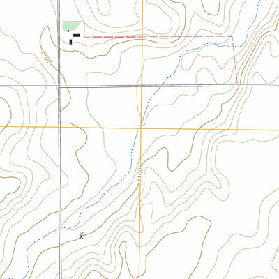 US Forest Service - Topo Bushnell SE, NE - CO FSTopo Legacy digital map