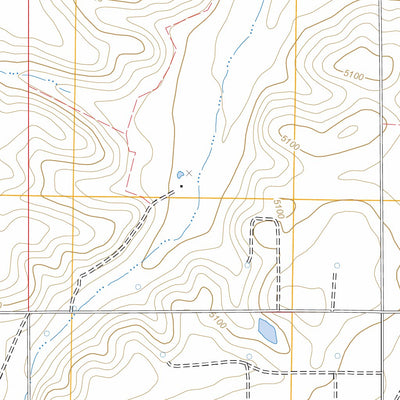 US Forest Service - Topo Bushnell SE, NE - CO FSTopo Legacy digital map
